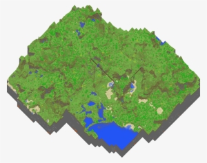An Isometric Map Showing Two Very Long Perpendicular - Keyword Research