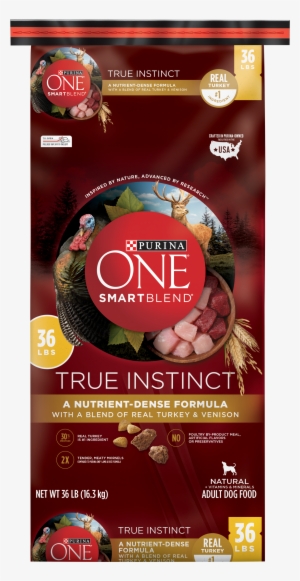 Purina One Smartblend True Instinct Natural With Real - Purina One True Instinct Venison