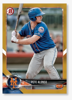 Pete Alonso 2018 Topps Bowman Baseball Paper Prospects