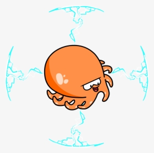 Puffle Rescue Shocktopus Barrier - Club Penguin Shocktopus