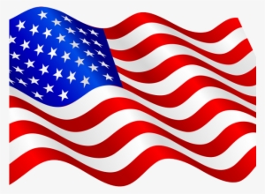 United States Of America Flag Png Transparent Images - Waving American Flag Png