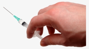 Download - Injection In Hand Png