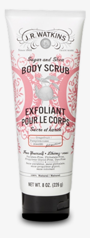 J.r. Watkins Sugar And Shea Body Scrub, Lavender, 240ml