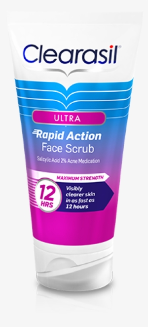 Ultra Rapid Action Face Scrub - Clearasil Face Scrub