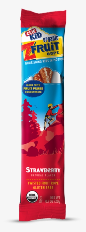Strawberry Twist - Clif Zbar Kid Zfruit Strawberry Snack Bar - 0.7 Oz.