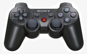 Sony Playstation 3 Controller Custom Skin - Official Sony Dualshock 3 Controller Black Ps3