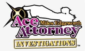Ace Attorney Investigations- Miles Edgeworth Logo - Miles Edgeworth: Ace Attorney Investigations 1
