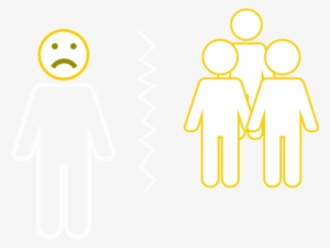 Relational Poverty And Isolation Can Be Far Greater - Sign