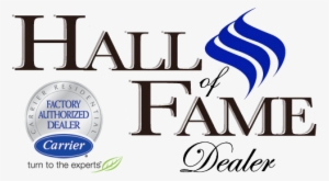 Carrier Hall Of Fame Dealer - Carrier Factory Authorized Dealer