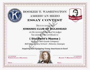 With Thanks - - Lafayette Kiwanis Club Logo Rectangle Magnet