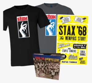 Stax '68 Letterpress Poster Tee Shirt Bundle - Stax Records