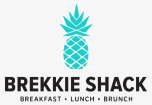 Brekkie Shack Stacked Tagline - Pineapple
