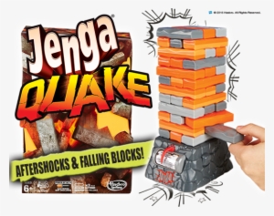 Jenga Quake - Hasbro Gaming Jenga Quake Game
