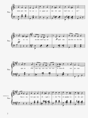 Bajo Un Cielo De Estrellas Sheet Music 2 Of 3 Pages - Devilman Crybaby Sheet Music