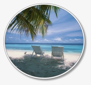 Chair On Beach Circle - Beach
