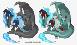 Mega Charizard X By Xous54 - Charizard X And Y Shiny