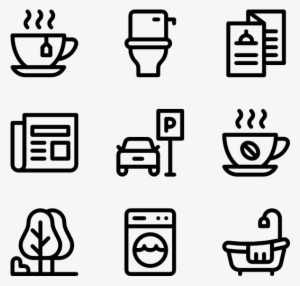 Bed And Breakfast - Travel Icon Transparent Background