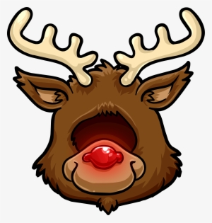 Reindeerhead - Club Penguin Reindeer