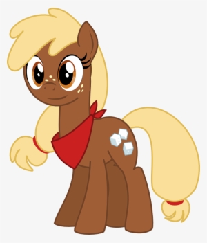 Itoruna The Platypus, Bandana, Earth Pony, Freckles, - Mlp Pony With Freckles