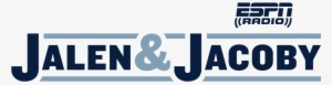 Jalen & Jacoby W Espn Logo - Espn Radio