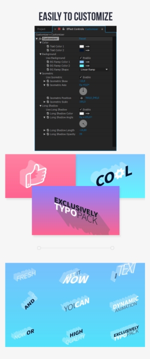 Isometric Typography & Titles - Kinetic Typography