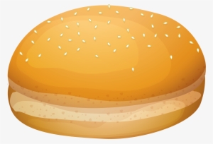 Hamburger Clipart Bread Cheese - Bun Clipart Png