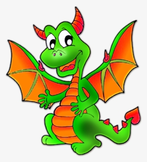 Girl Turkey Png Free Library - Cartoon Picture Of A Dragon