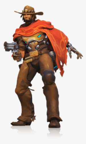 Mccree Completo - 3d Printed Overwatch Characters