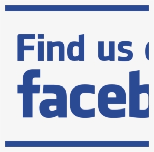 Find Us On Facebook Logo For, To Pin On - Us On Facebook