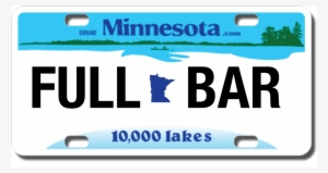 Mn Plate - Twins Minnesota State Background Novelty Metal License