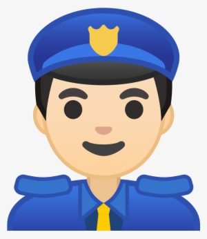 Download Svg Download Png - Emoji Policial Whatsapp