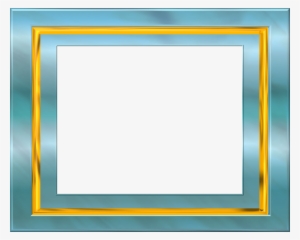 Blue Frame Gold Image