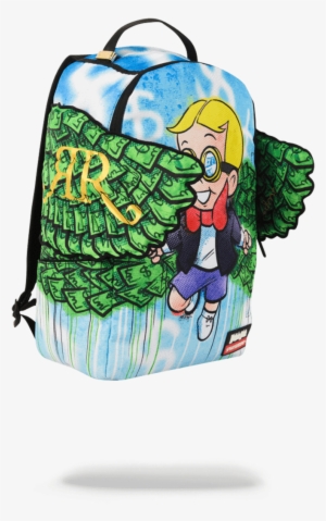 Backpack Clipart Transparent - Sprayground Backpacks Wings Money
