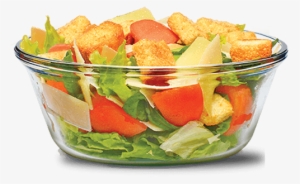 Our Caeser Chicken Salad Is A Crisp Bed Of Iceberg - Chicken Salad