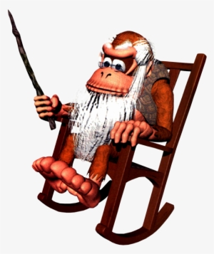 Donkey Kong's Grandad And The Kong Originale - Cranky Kong Back In My Day