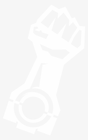 Png - White Fist - Motorfist Logo