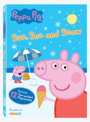 Home Entertainment Materials - Peppa Pig Sun Sea And Snow Dvd