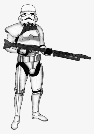 Scout Drawing Stormtrooper - Stormtrooper Dlt 19