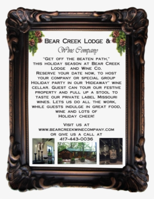 2013 Bear Creek Chamber Christmas - Tiempos De Crisis. Recontrato Con La Vida...