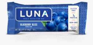 Blueberry Bliss Flavor Packaging - Luna Bars