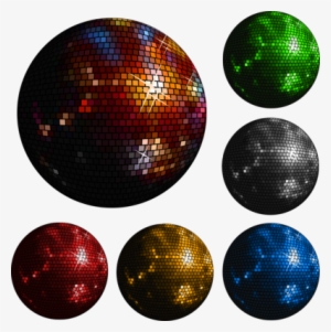 Mega Shiny Disco Balls - Disco Ball Vector