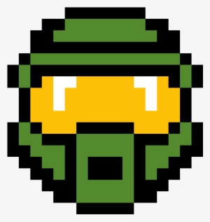 Master Chief - Halo Master Chief Pixel Art