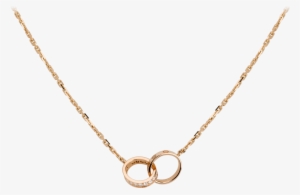Love Necklace, Diamondspink Gold, Diamonds - Cartier Gold Set
