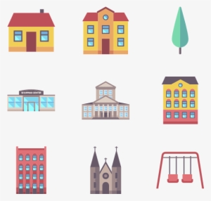 Building Icons - City Element