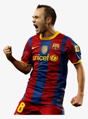 Messi Png - Iniesta En Png