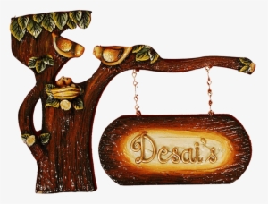 Load More Loading More You've Reached The End Of The - Wooden Name Plate Design