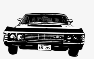 1967 Chevy Impala - Supernatural Impala Png