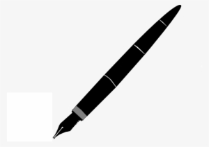 Picture Transparent Stock Fountain Silhouette At Getdrawings - Ball Pen Clipart Png