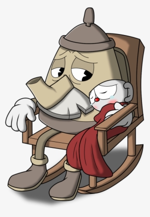 There's A Title Here Somewhere I Just Imagined A Little - Cuphead Elder Kettle Boss