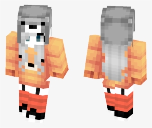 ~white Hair Girl~ - Minecraft
